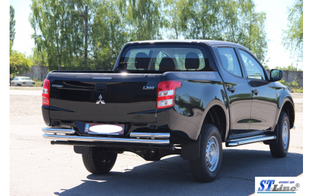 Защита задняя Mitsubishi L200