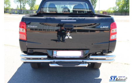 Защита задняя Mitsubishi L200