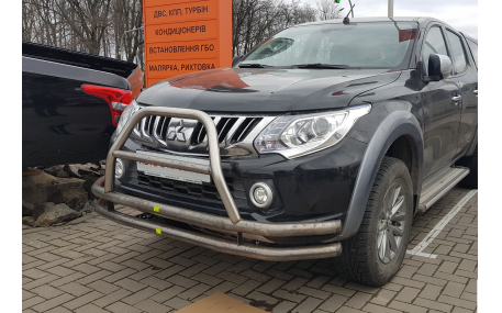 Защита передняя Mitsubishi L200