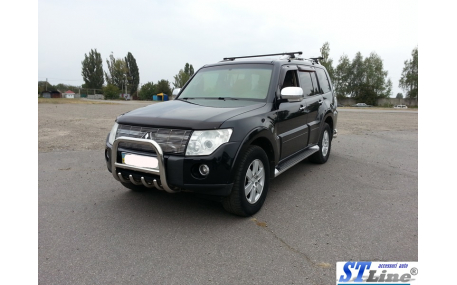 Защита передняя Mitsubishi Pajero Wagon