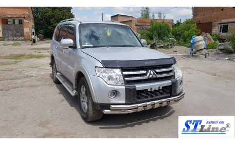 Защита передняя Mitsubishi Pajero Wagon