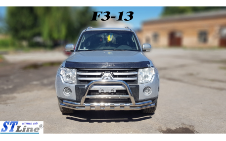 Защита передняя Mitsubishi Pajero Wagon