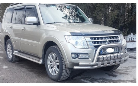 Защита передняя Mitsubishi Pajero Wagon