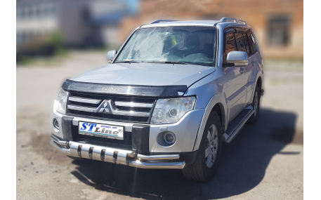Защита передняя Mitsubishi Pajero Wagon