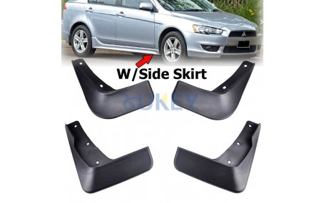 Брызговики Mitsubishi Lancer X