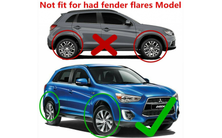 Брызговики Mitsubishi ASX