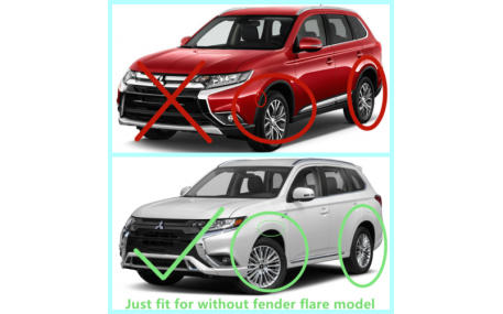 Брызговики Mitsubishi Outlander PHEV