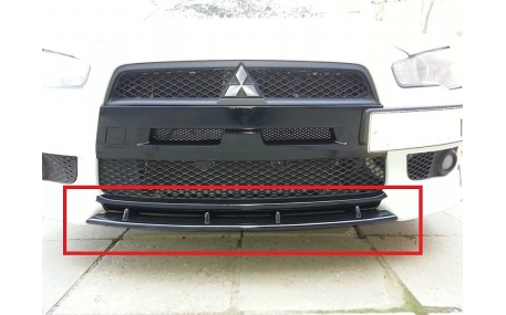 Накладка передняя Mitsubishi Lancer X