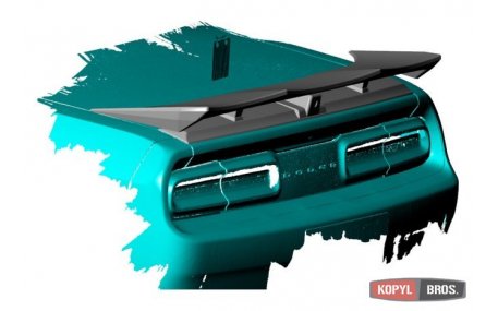Спойлер Dodge Challenger