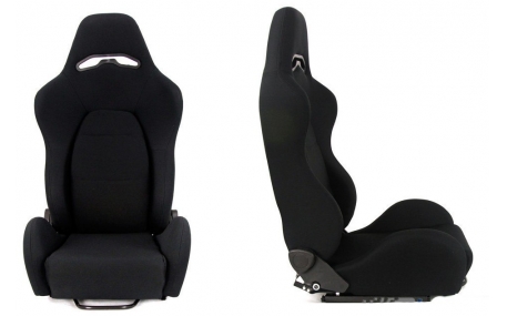 Сиденья MONZA DRAGO BLACK