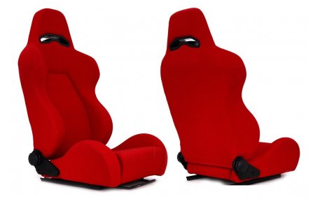 Сиденья MONZA DRAGO RED
