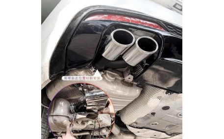 Насадки на глушитель Audi