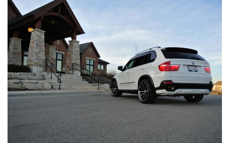 Накладки на бампера BMW X5 E70