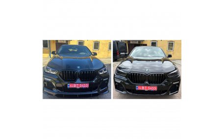 Накладки на бампера BMW X6 G06 2020-2023