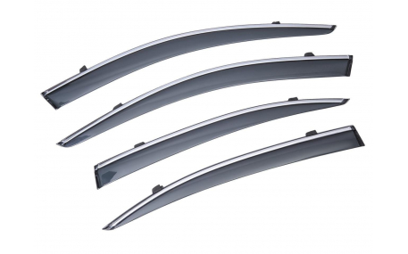 Дефлекторы окон Skoda Octavia A5 Liftback