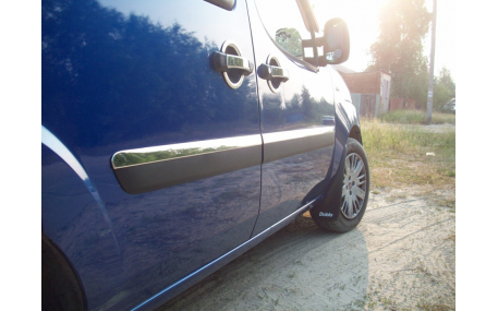 Хром накладки Fiat Doblo