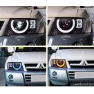 Фары передние Mitsubishi Pajero Wagon 3