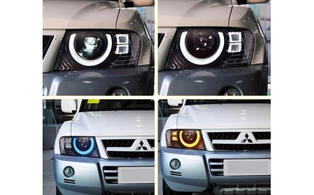 Фары передние Mitsubishi Pajero Wagon 3