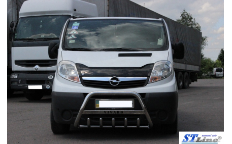 Защита передняя Renault Trafic