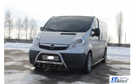 Защита передняя Renault Trafic