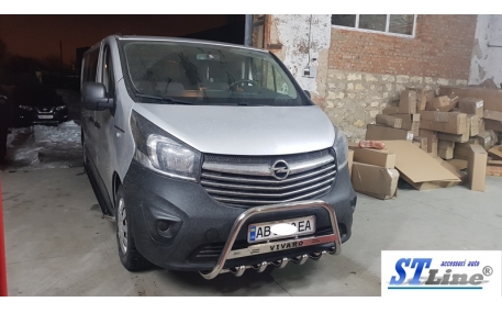 Защита передняя Renault Trafic