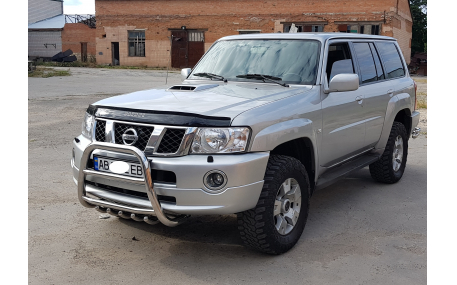 Защита передняя Nissan Patrol Y61