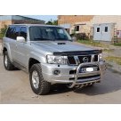 Защита передняя Nissan Patrol Y61