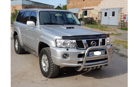 Защита передняя Nissan Patrol Y61