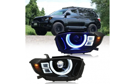 Фары передние Toyota Highlander 2007-2010