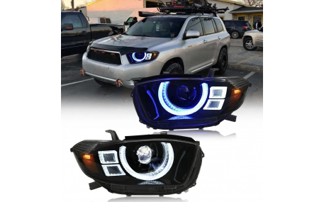 Фары передние Toyota Highlander 2007-2010