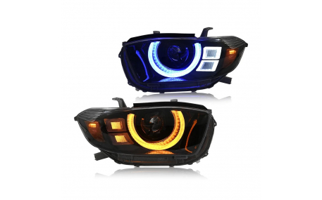 Фары передние Toyota Highlander 2007-2010