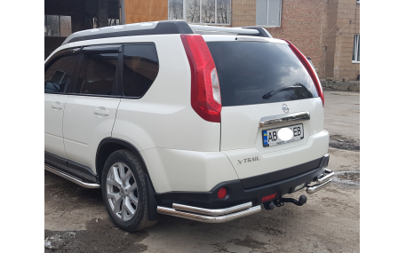 Защита задняя Nissan X-Trail T31