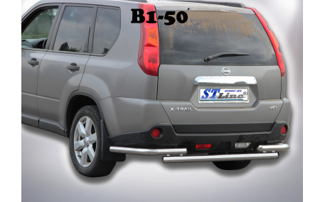 Защита задняя Nissan X-Trail T31