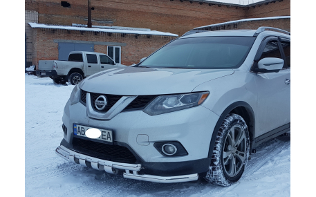 Защита передняя Nissan Qashqai J10
