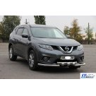 Защита передняя Nissan Qashqai J10