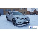 Защита передняя Nissan Qashqai J10