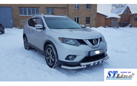Защита передняя Nissan Qashqai J10