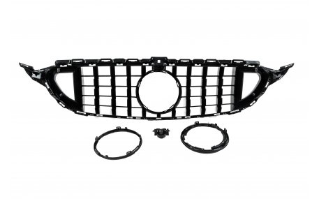 Решетка радиатора Mercedes C-Class W205 2018-2021