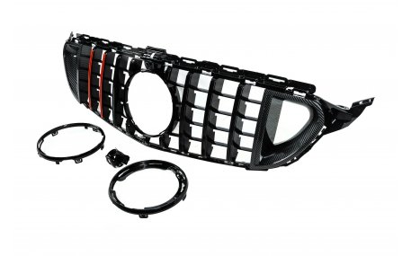 Решетка радиатора Mercedes C-Class W205 2018-2021