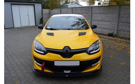Накладка капота Renault Megane 3 