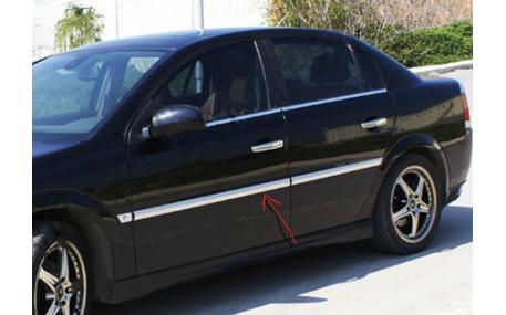 Хром накладки Opel Vectra C