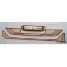 Накладка на задний бампер Mercedes V-class W447