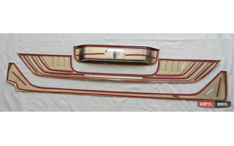 Накладка на задний бампер Mercedes V-class W447