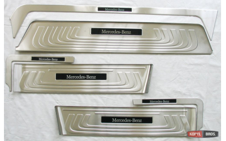 Накладки на пороги Mercedes Vito W447