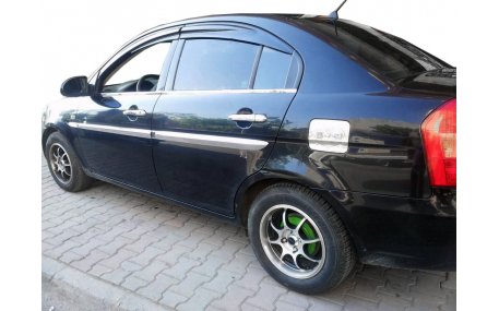 Хром накладки Hyundai Accent