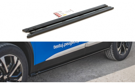 Накладки на пороги Peugeot 2008
