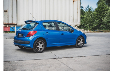 Накладки на пороги Peugeot 207