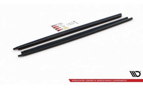 Накладки на пороги Peugeot 207