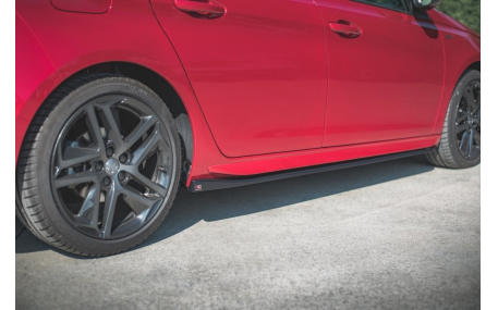 Накладки на пороги Peugeot 308