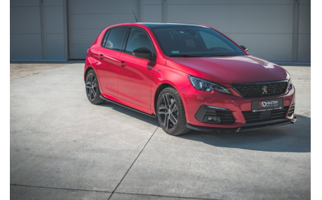 Накладки на пороги Peugeot 308